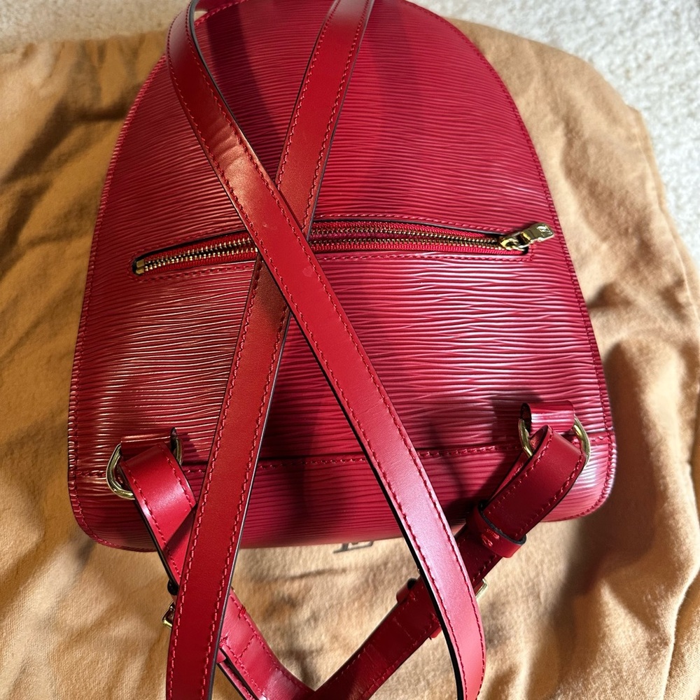 Louis Vuitton Cherry Red Epi Leather Bag - Picture 3 of 3